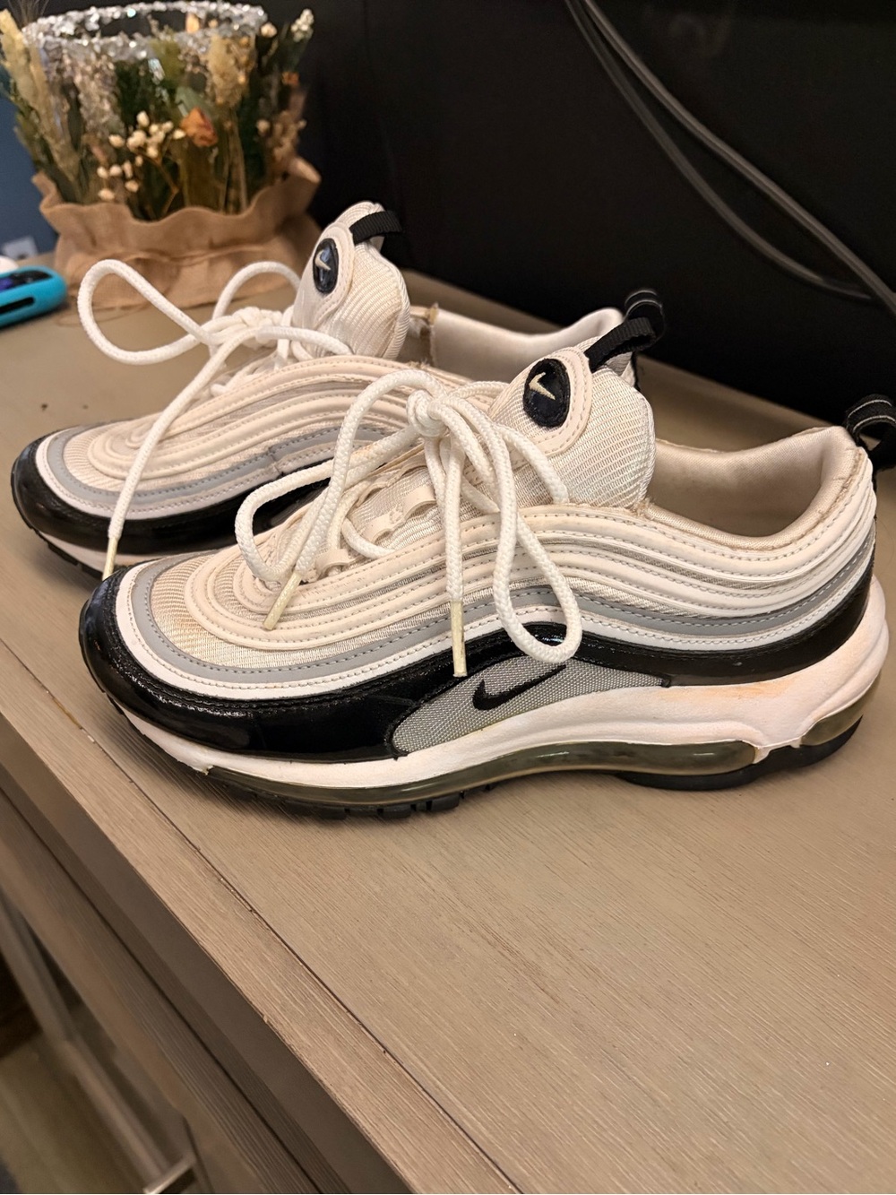 Nike Kids Air Max 97 Sneakers - White & Black
